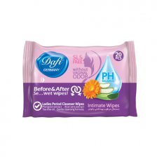 دستمال مرطوب بهداشتی بانوان دافی  -  Dafi Intimate Wet Wipes -کد2387 دستمال مرطوب بهداشتی بانوان دافی  -  Dafi Intimate Wet Wipes -کد2387